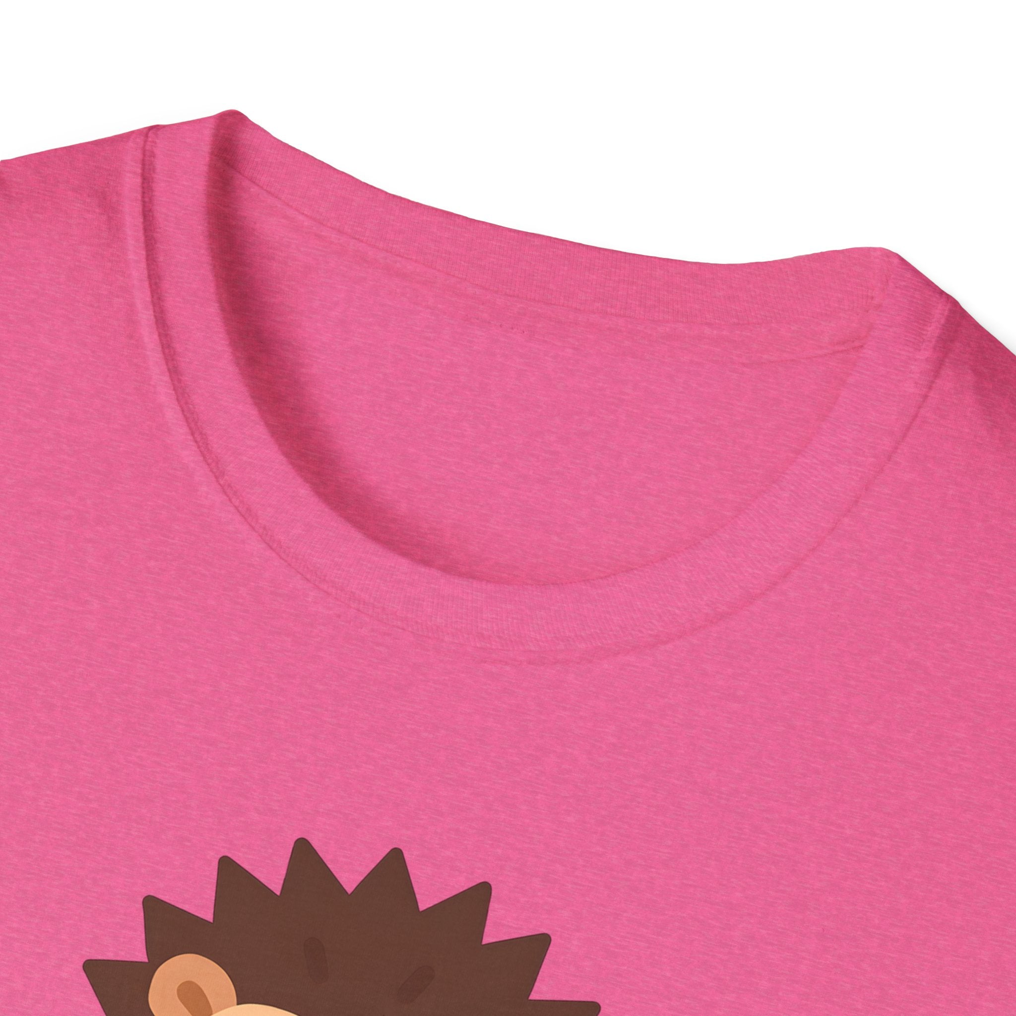 Hedgehog "Needle Little Love" T-Shirt — Cute Animal Graphic Tee