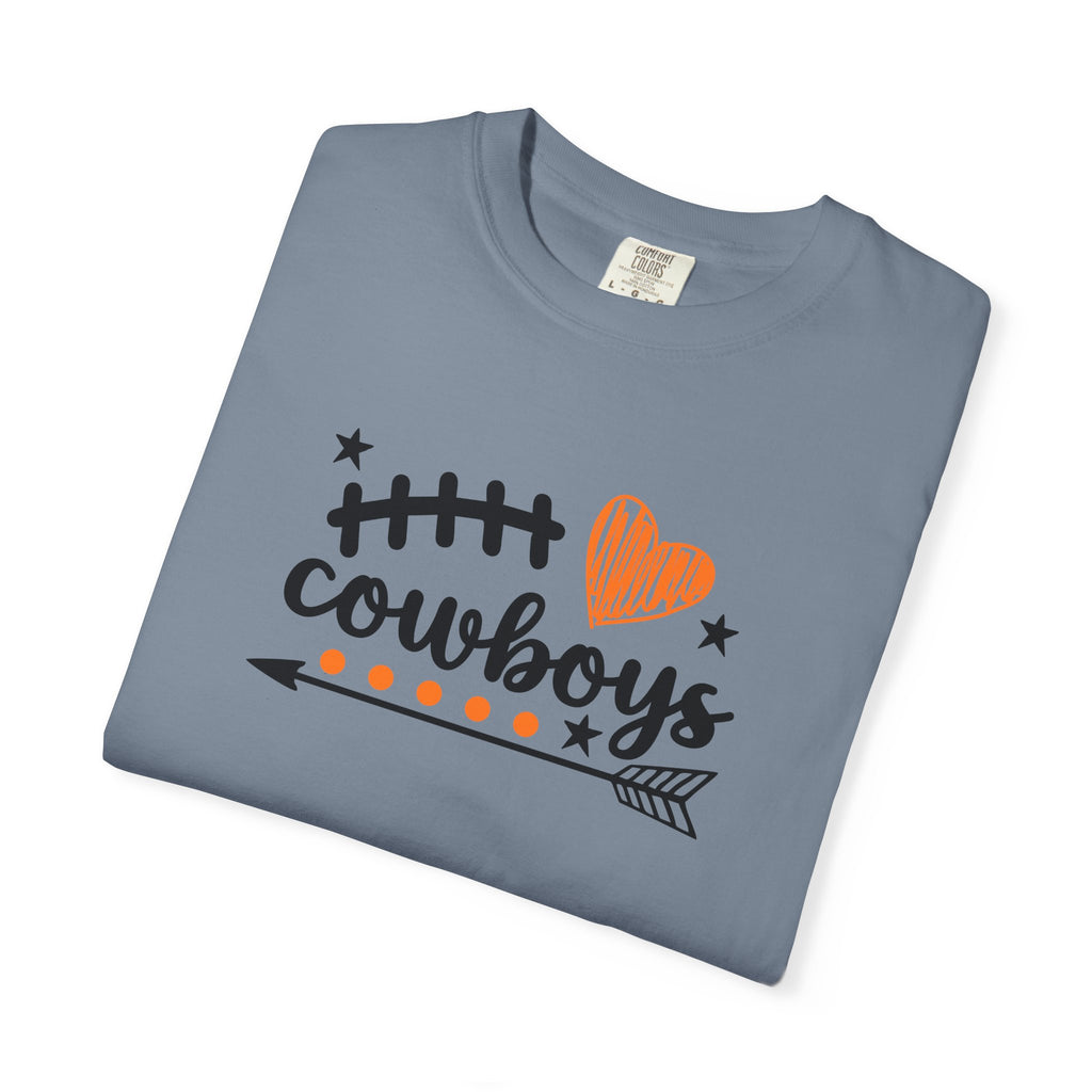 Cowboys Heart Football T-Shirt
