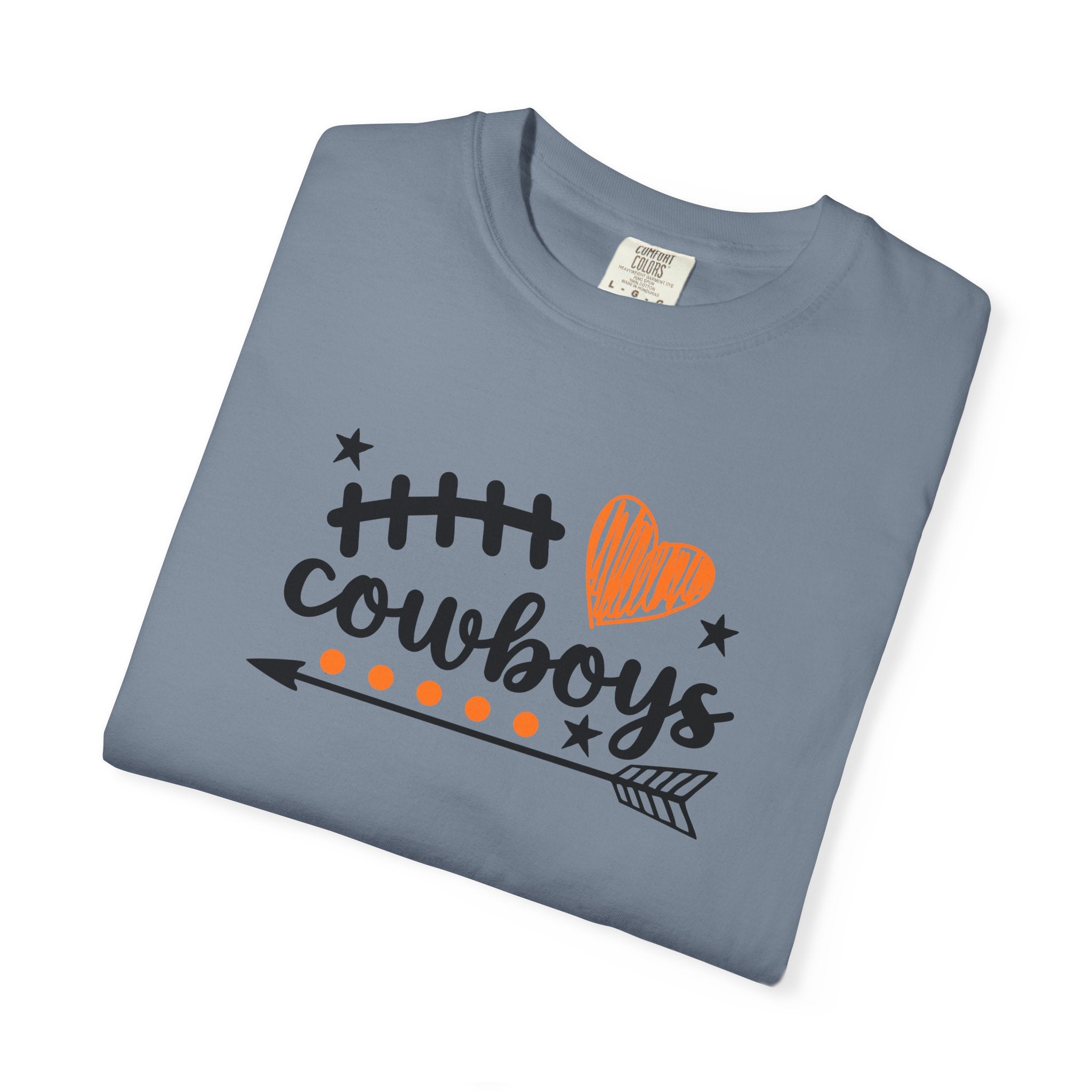 Cowboys Heart Football T-Shirt