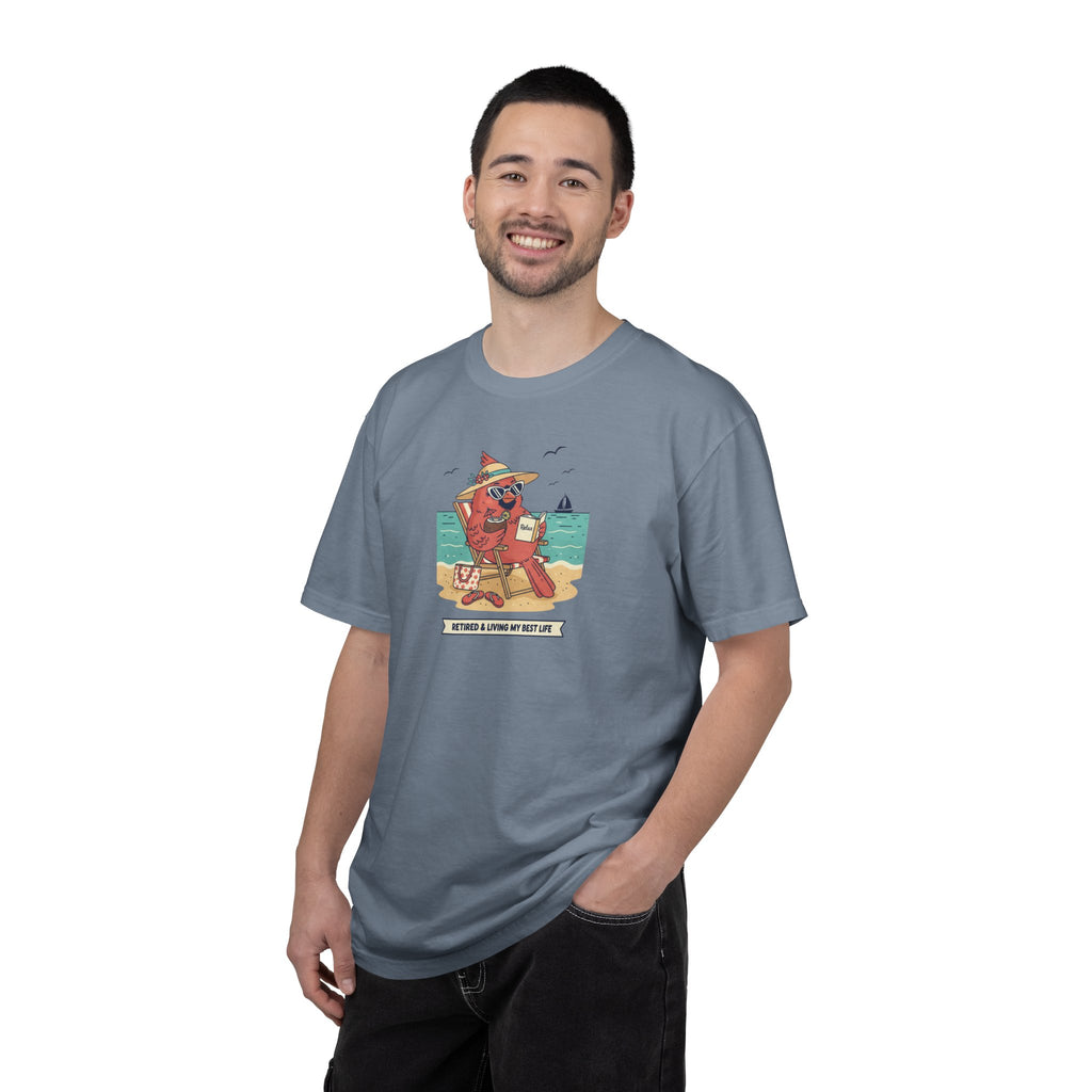 Beach Cardinal Relaxing T-Shirt — Retro Summer Tee