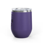 Wine Tumbler - "I Don't Give a Sip" 12oz Insulated Stainless Steel Wine Cup