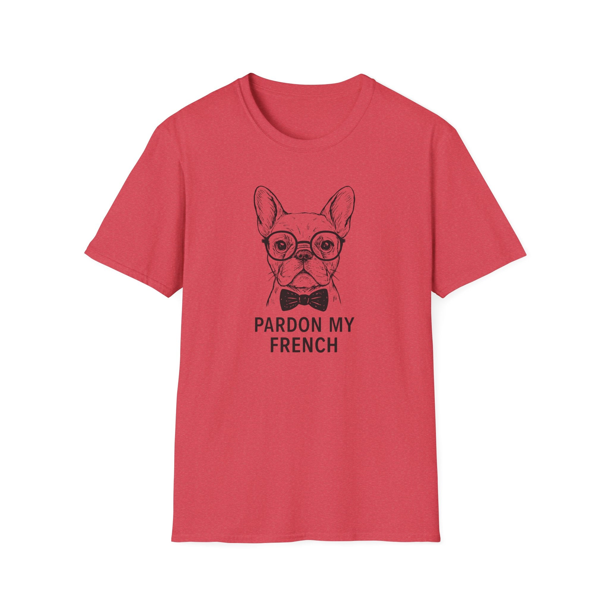 French Bulldog Graphic T-Shirt — "Pardon My French" Cute Dog Tee