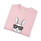 Hip Hop Bunny T-Shirt — Cute Rabbit with Sunglasses Graphic Tee