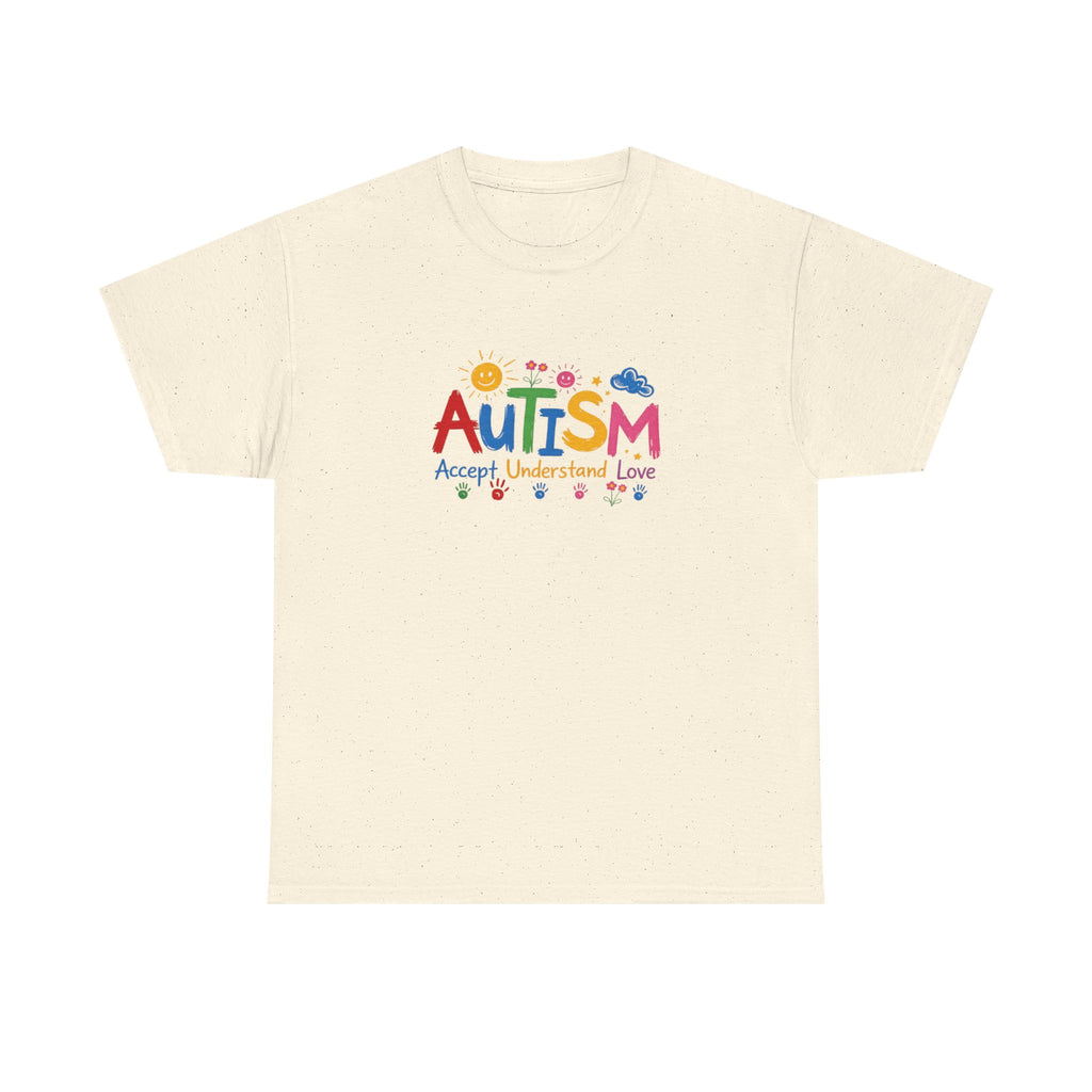 Autism Awareness T-Shirt - "Autism Accept Understand Love"
