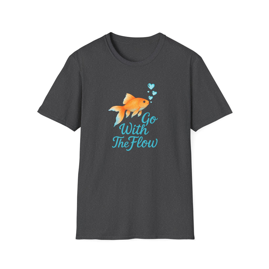 Go With The Flow Goldfish T-Shirt