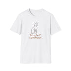 Cat T-Shirt — 'Purrfect Companion' Minimalist Cat Lover Tee