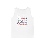 Patriotic "Happy Birthday America" Tank
