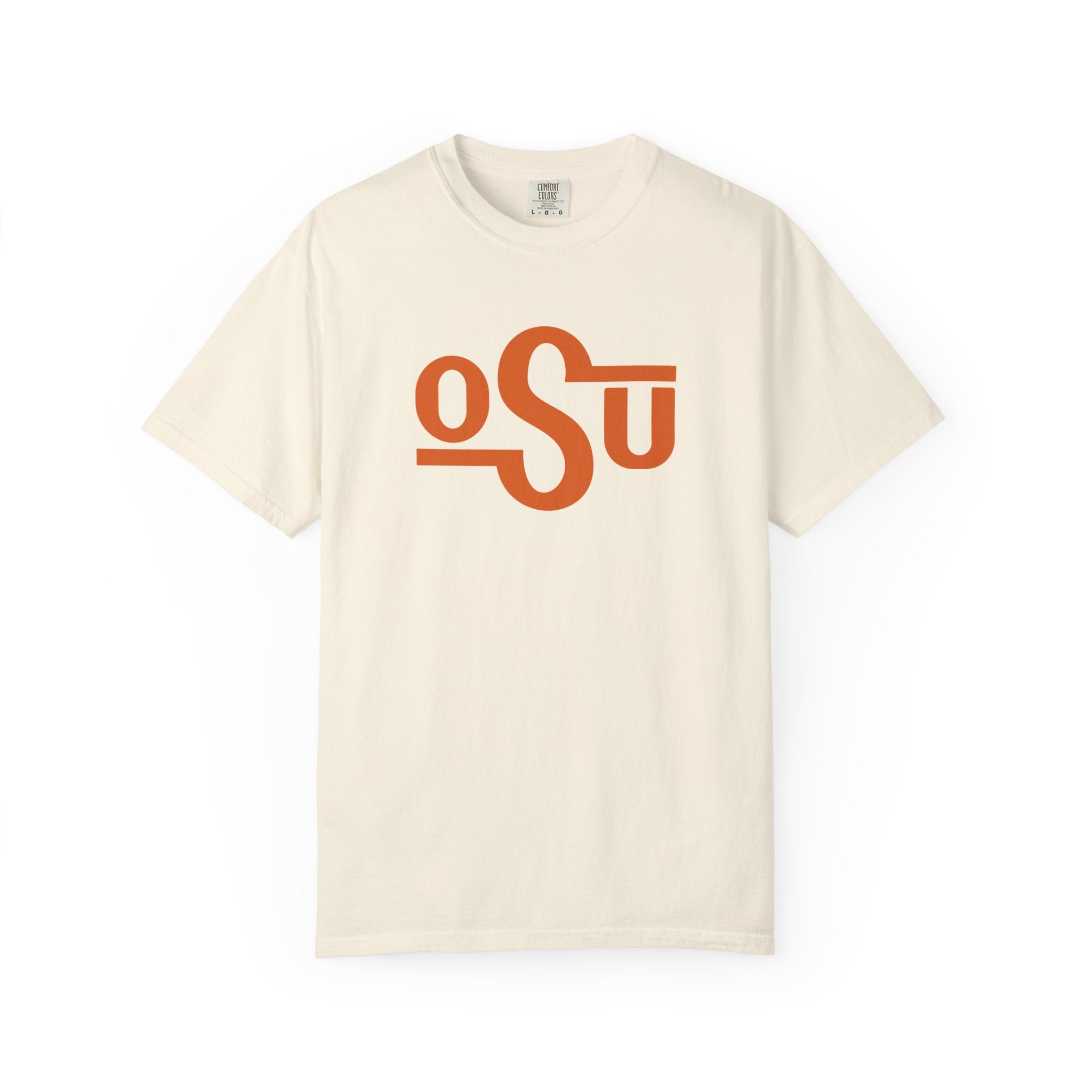 OSU Retro Script T-Shirt — Vintage Orange College Tee