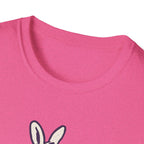 Morning Hopper Bunny T-Shirt — Cute Coffee Rabbit Tee
