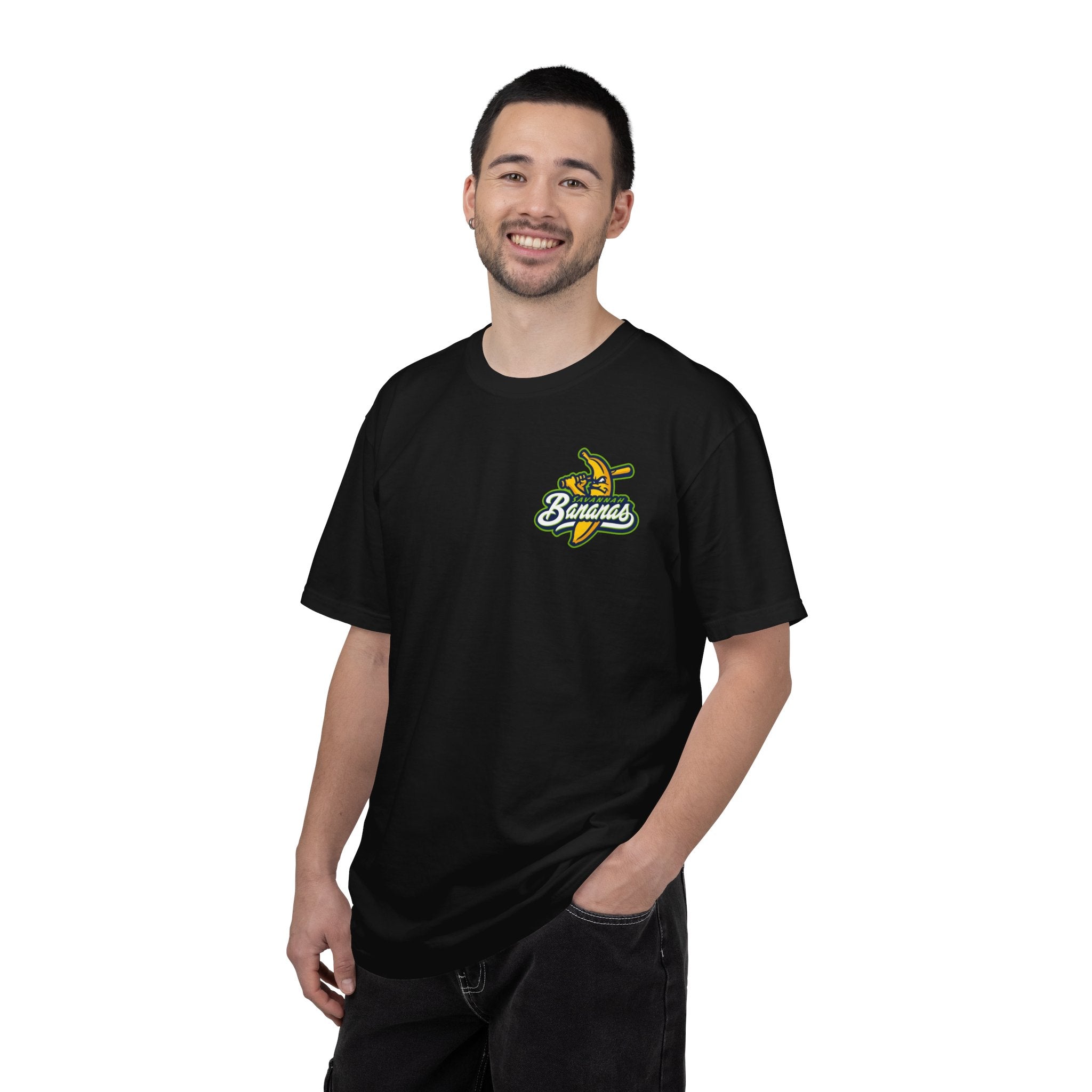 Savannah Bananas Baseball T-Shirt — Retro Banana Mascot Tee