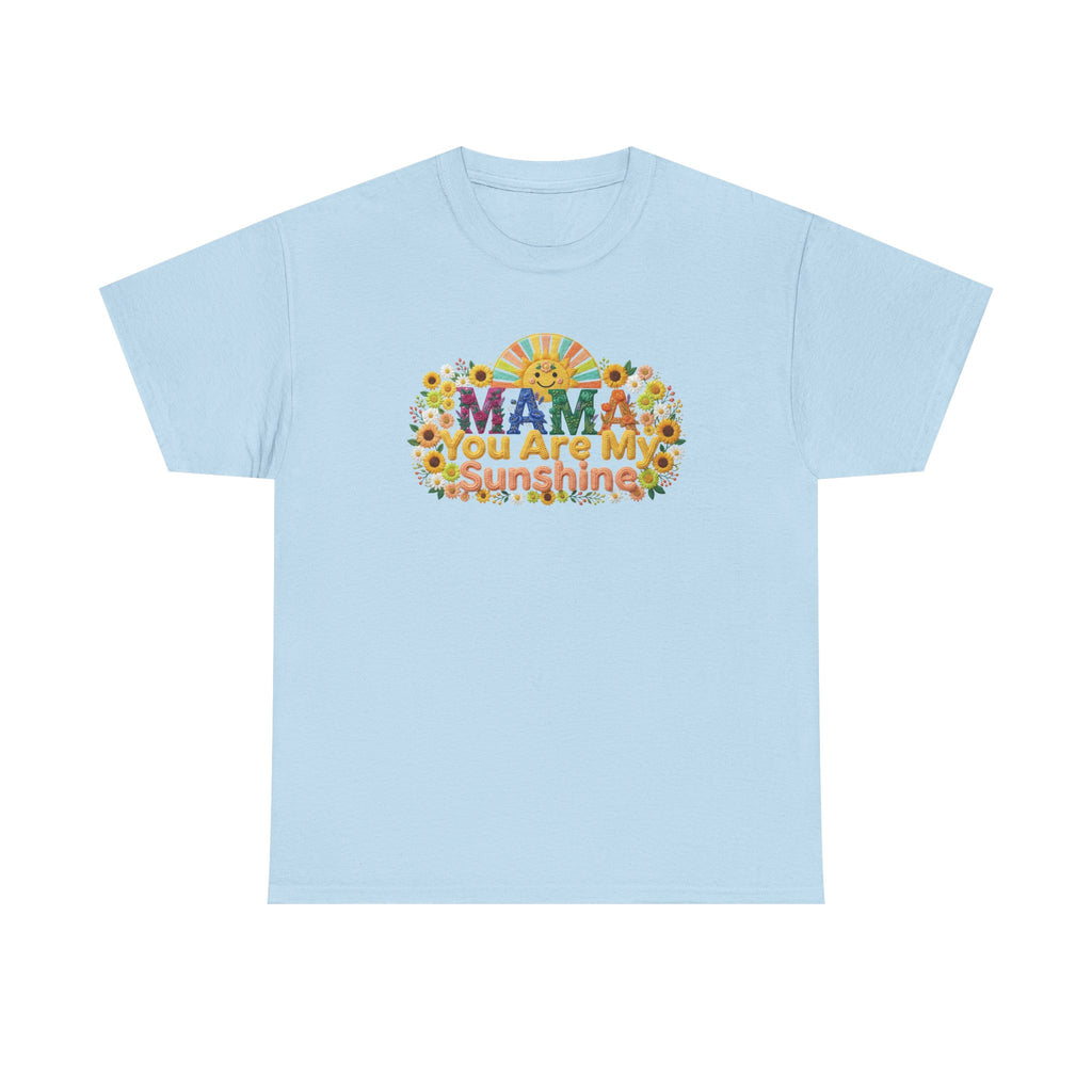 Mama You Are My Sunshine T-Shirt — Floral Retro Mother's Day Tee