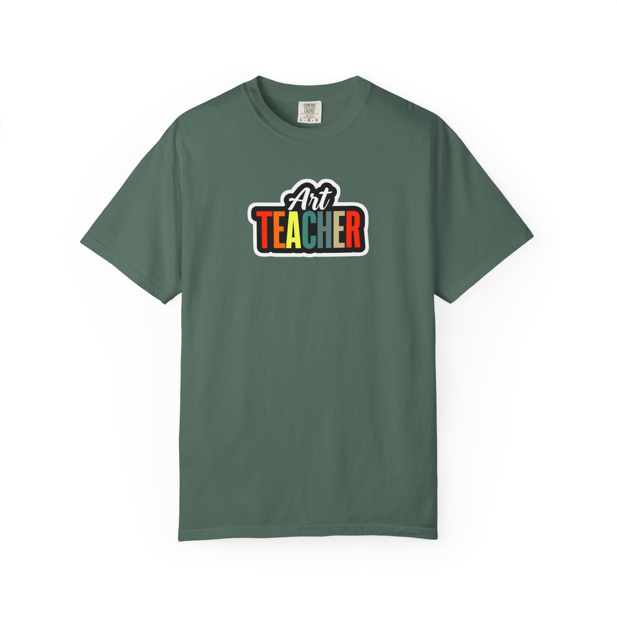 Art Teacher T‑Shirt — "Art is My Voice" Colorful Teacher Shirt