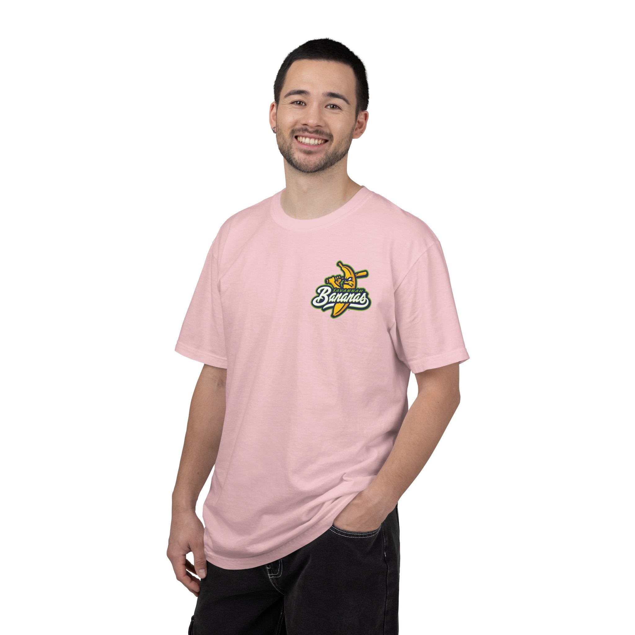 Savannah Bananas Baseball T-Shirt — Retro Banana Mascot Tee
