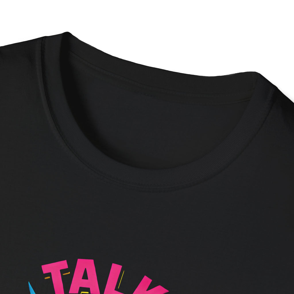 Talk Birdy To Me T-Shirt — Colorful Parrot Graphic Tee