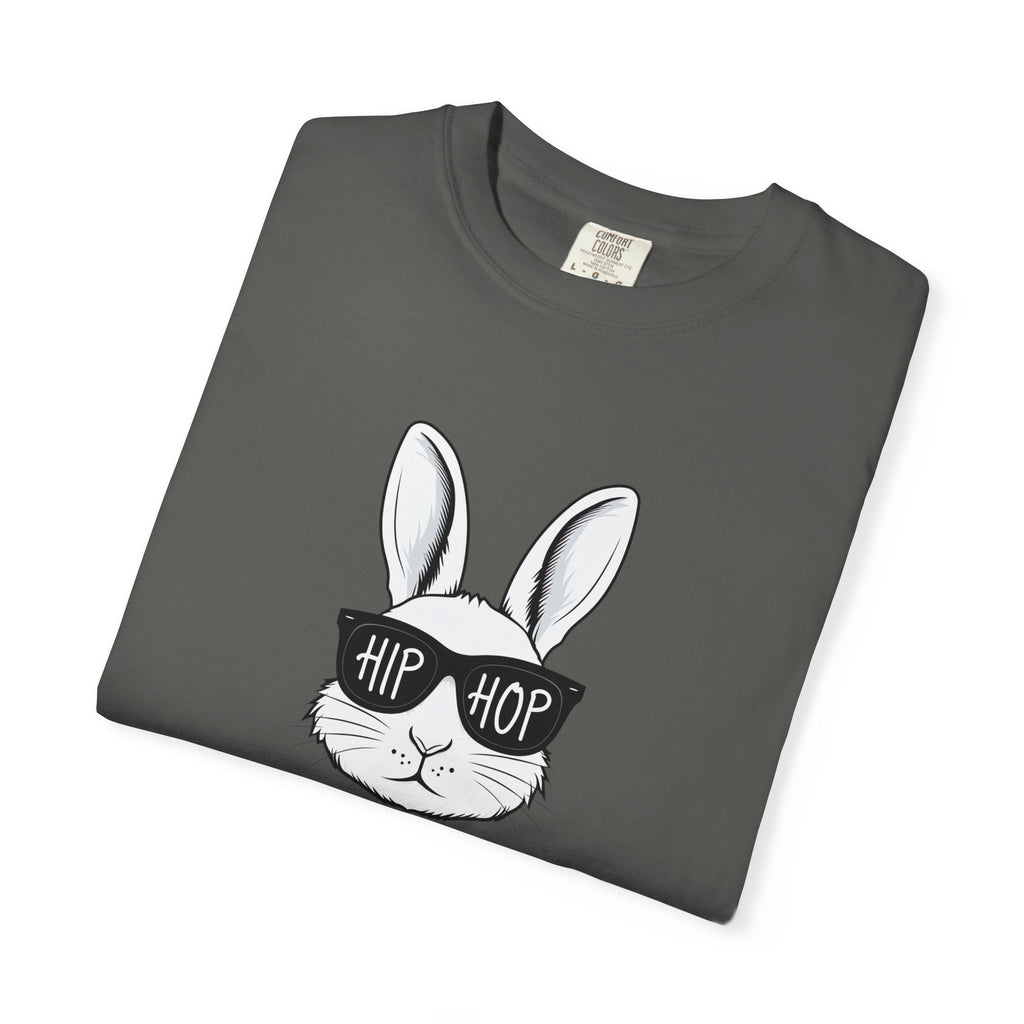 Hip Hop Bunny T-Shirt — Cute Rabbit with Sunglasses Graphic Tee