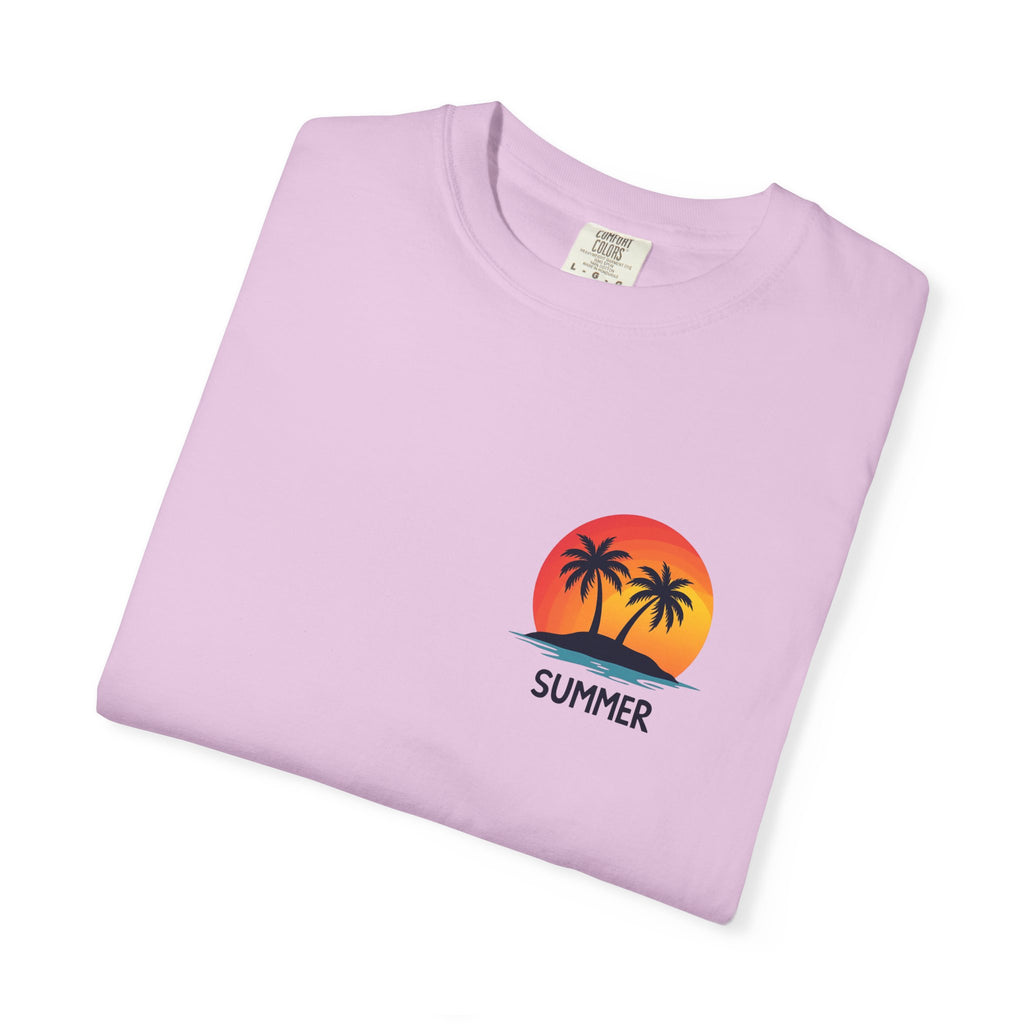 Summer Palm T-Shirt — Sunset Graphic Tee