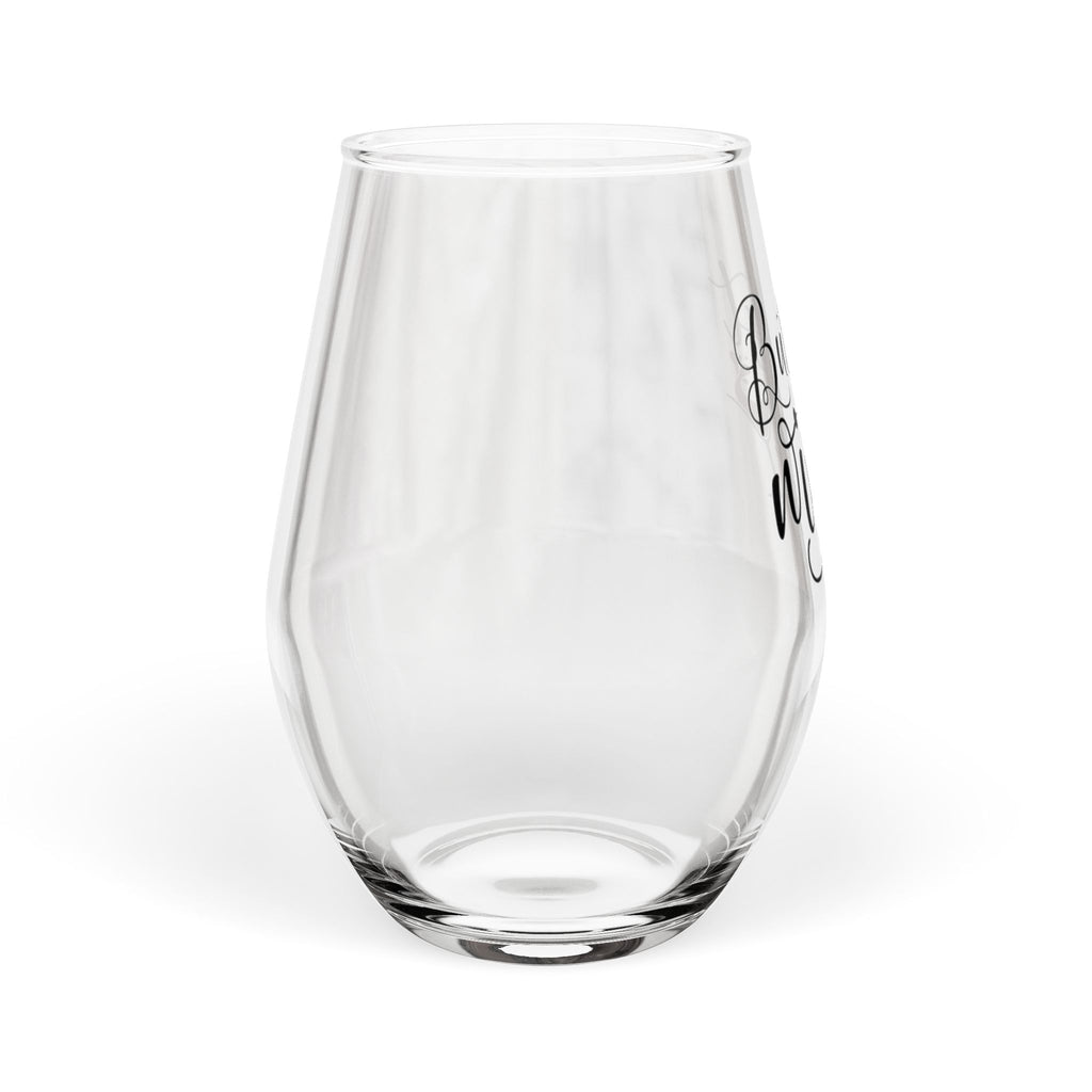 But First Wine Stemless Wine Glass — 11.75oz