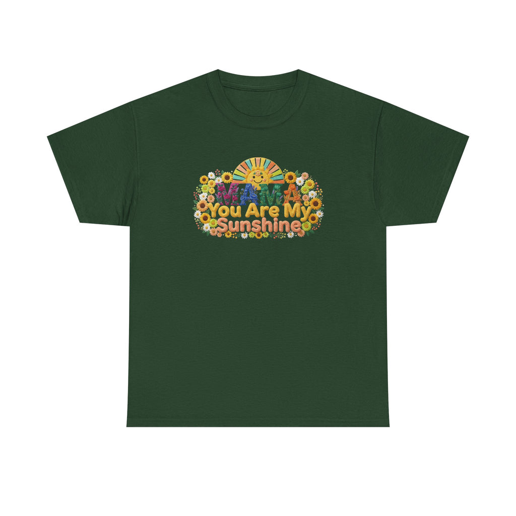 Mama You Are My Sunshine T-Shirt — Floral Retro Mother's Day Tee