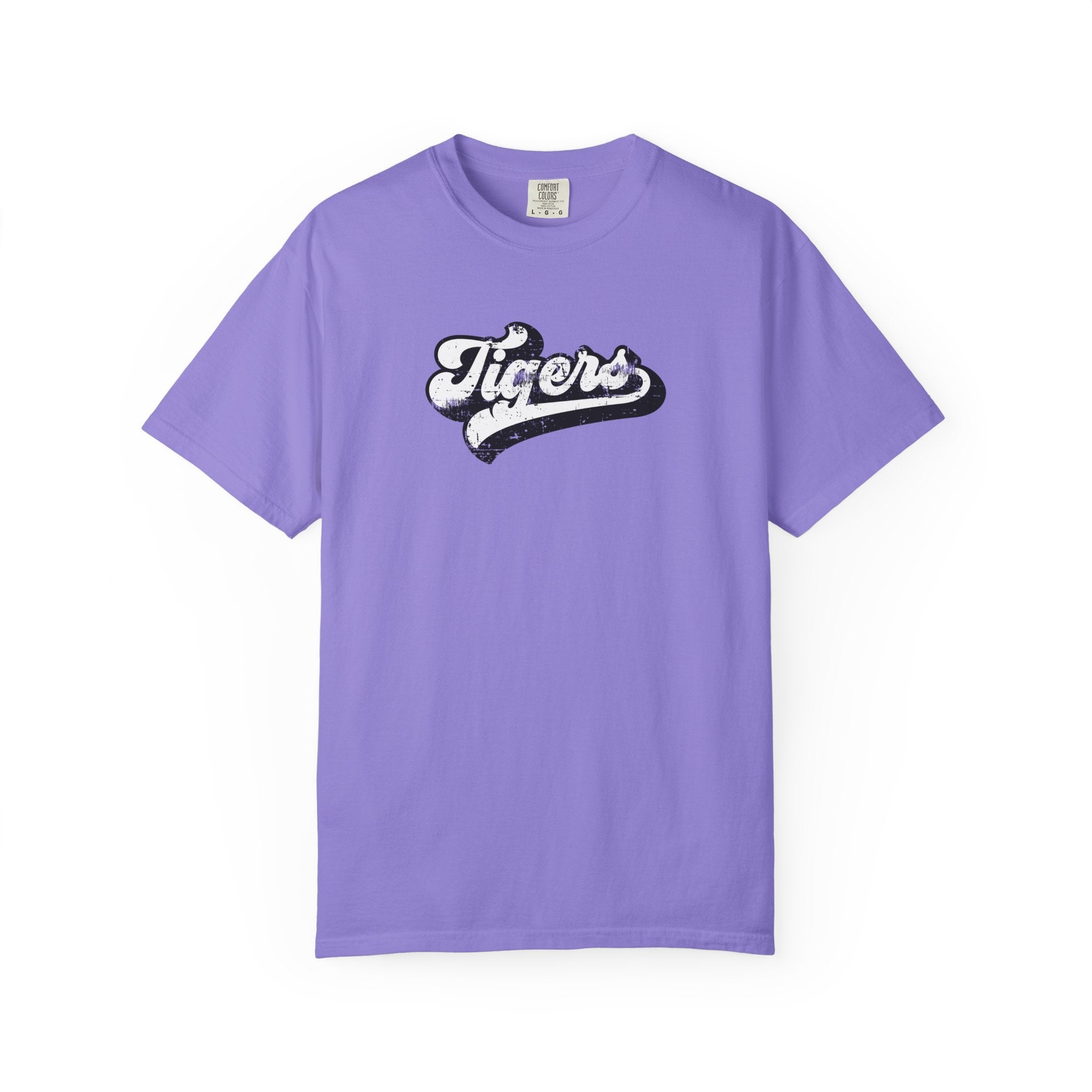 Tigers Vintage Script T-Shirt