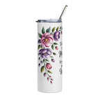Mother You Are the World 20oz Stainless Tumbler – Floral Mother’s Day Gift