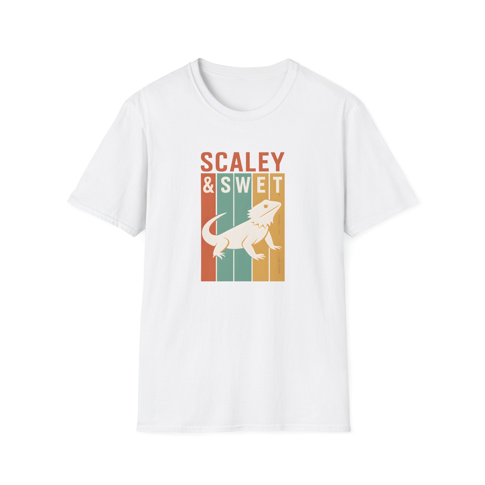 Scaley & Sweet Bearded Dragon T-Shirt — Retro Reptile Lover Tee
