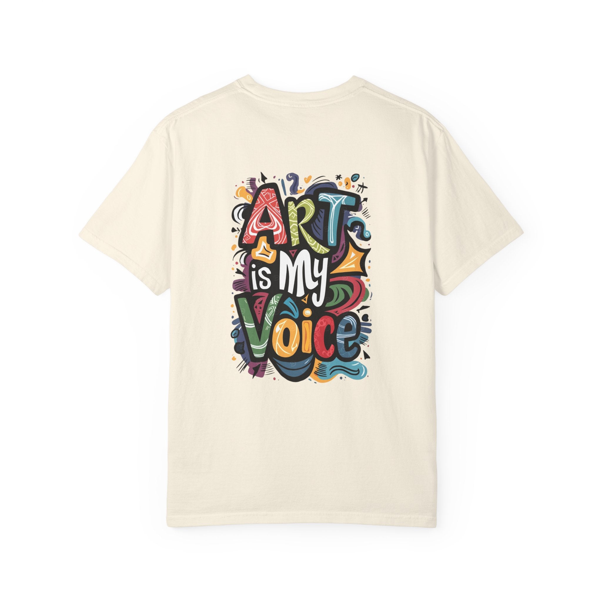 Art Teacher T‑Shirt — "Art is My Voice" Colorful Teacher Shirt