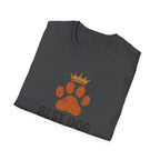 Best Dog Ever T-Shirt — Paw Print with Crown Dog Lover Tee