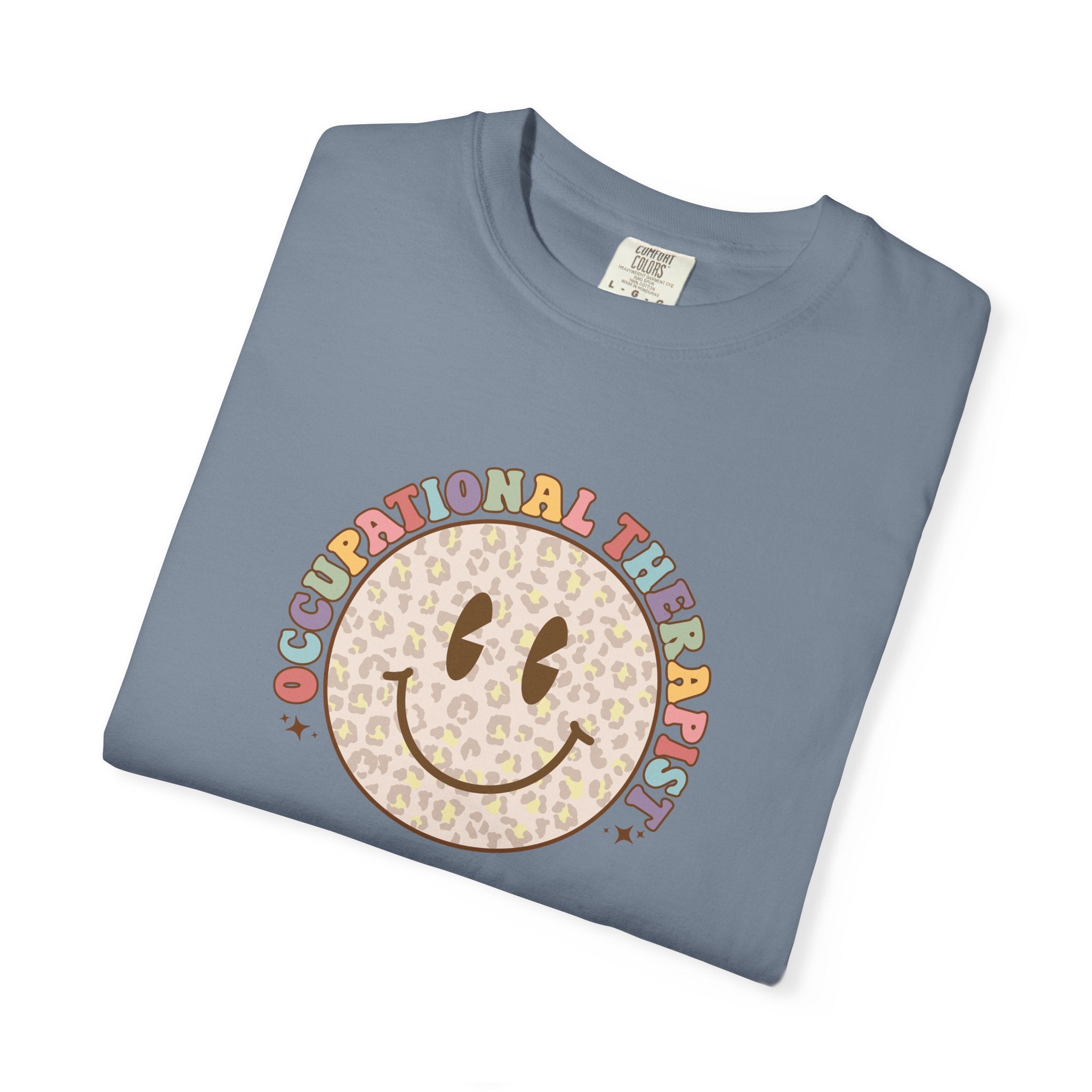 Smiley Occupational Therapist Graphic T-Shirt