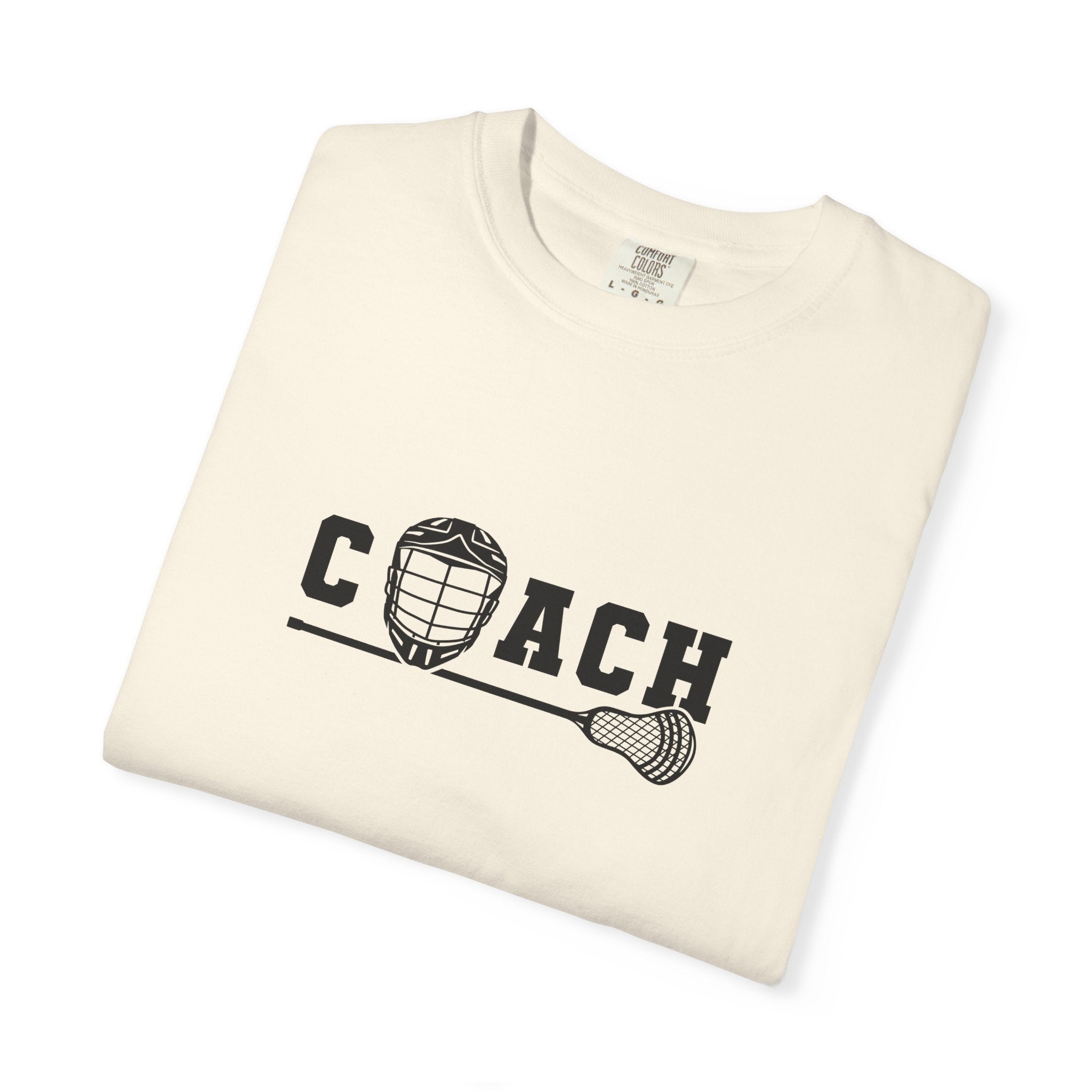 Coach Lacrosse Stick T-Shirt — Vintage Athletic Coach Tee