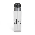 Personalized Script Name Sport Bottle — 20oz Clear Tritan Water Bottle