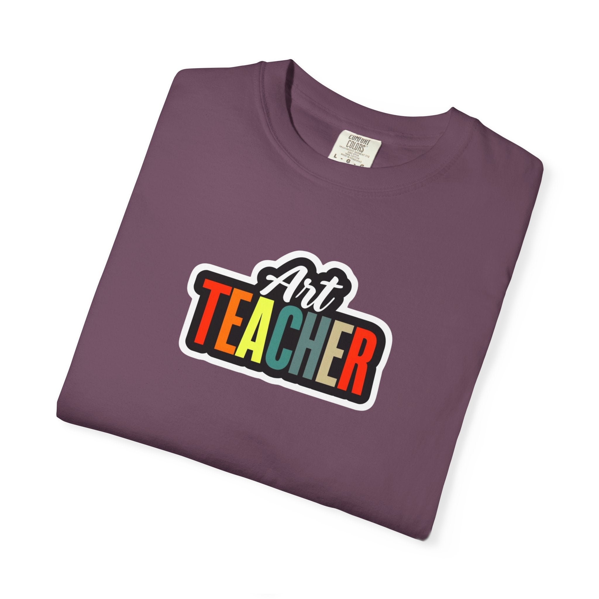 Art Teacher T‑Shirt — "Art is My Voice" Colorful Teacher Shirt