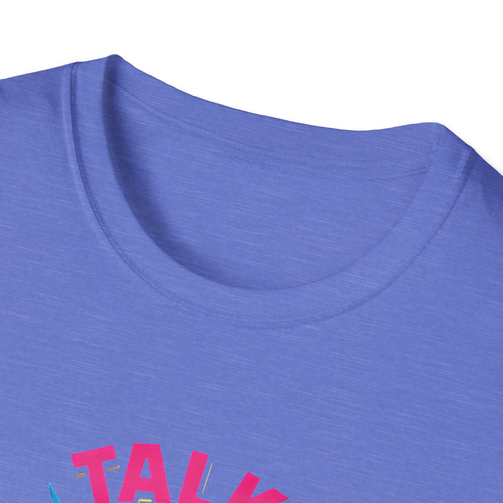 Talk Birdy To Me T-Shirt — Colorful Parrot Graphic Tee