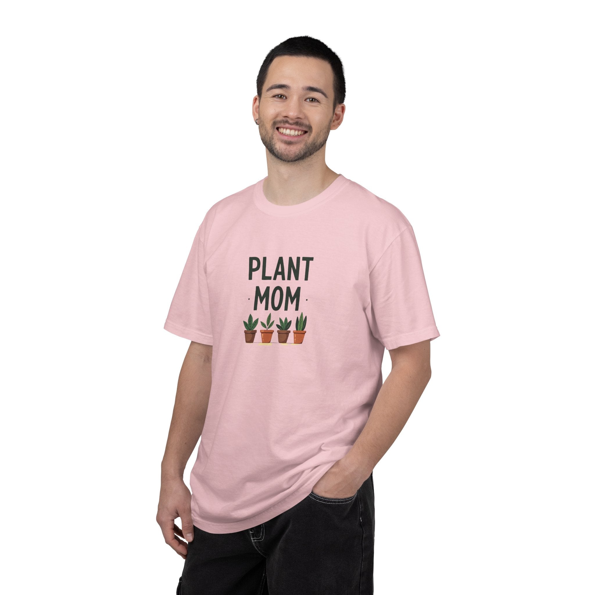 Plant Mom T-Shirt — Cute Potted Plants Graphic Tee for Plant Lovers