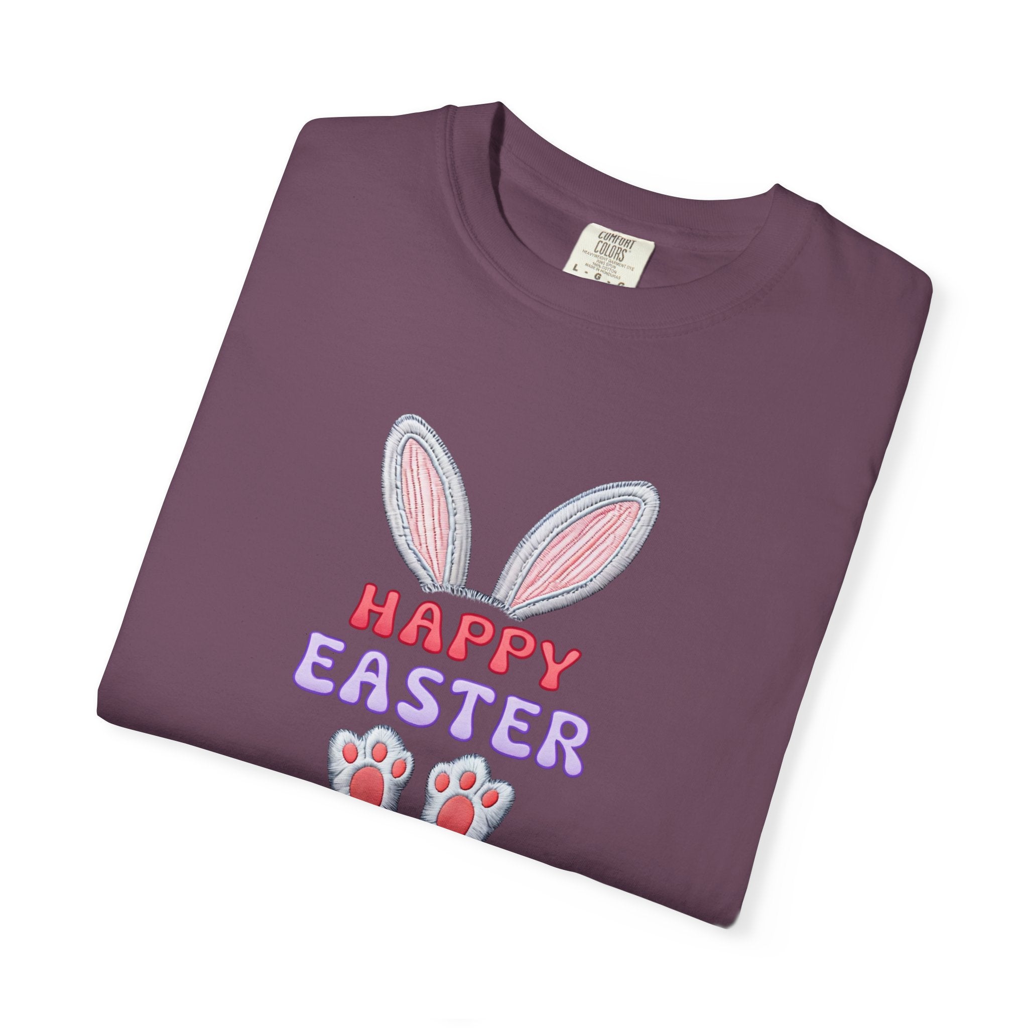 Happy Easter Bunny Ears T-Shirt — Cute Pastel Holiday Tee