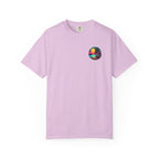 Sunset Sand T-Shirt — Palm Tree Beach Graphic Tee