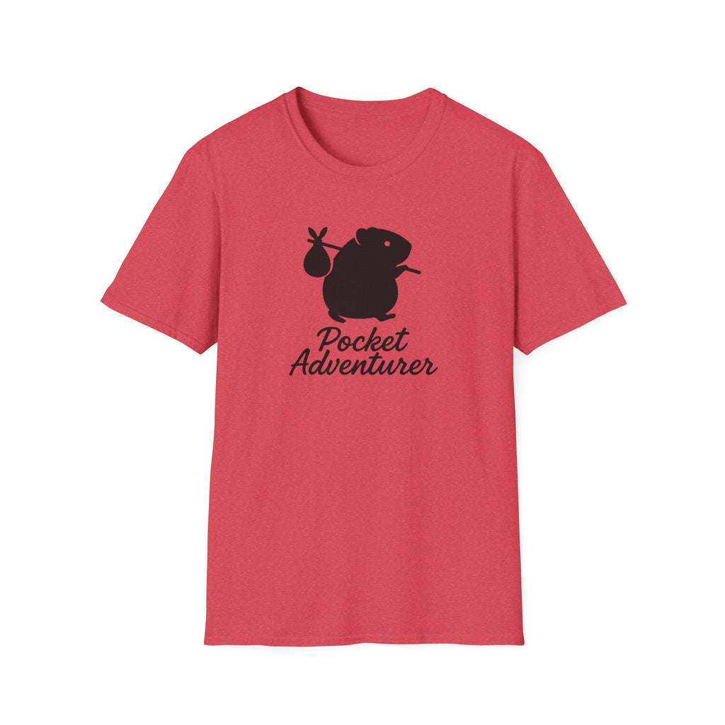 Pocket Adventurer T-Shirt — Cute Hiking Mouse Graphic Tee