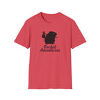 Pocket Adventurer T-Shirt — Cute Hiking Mouse Graphic Tee