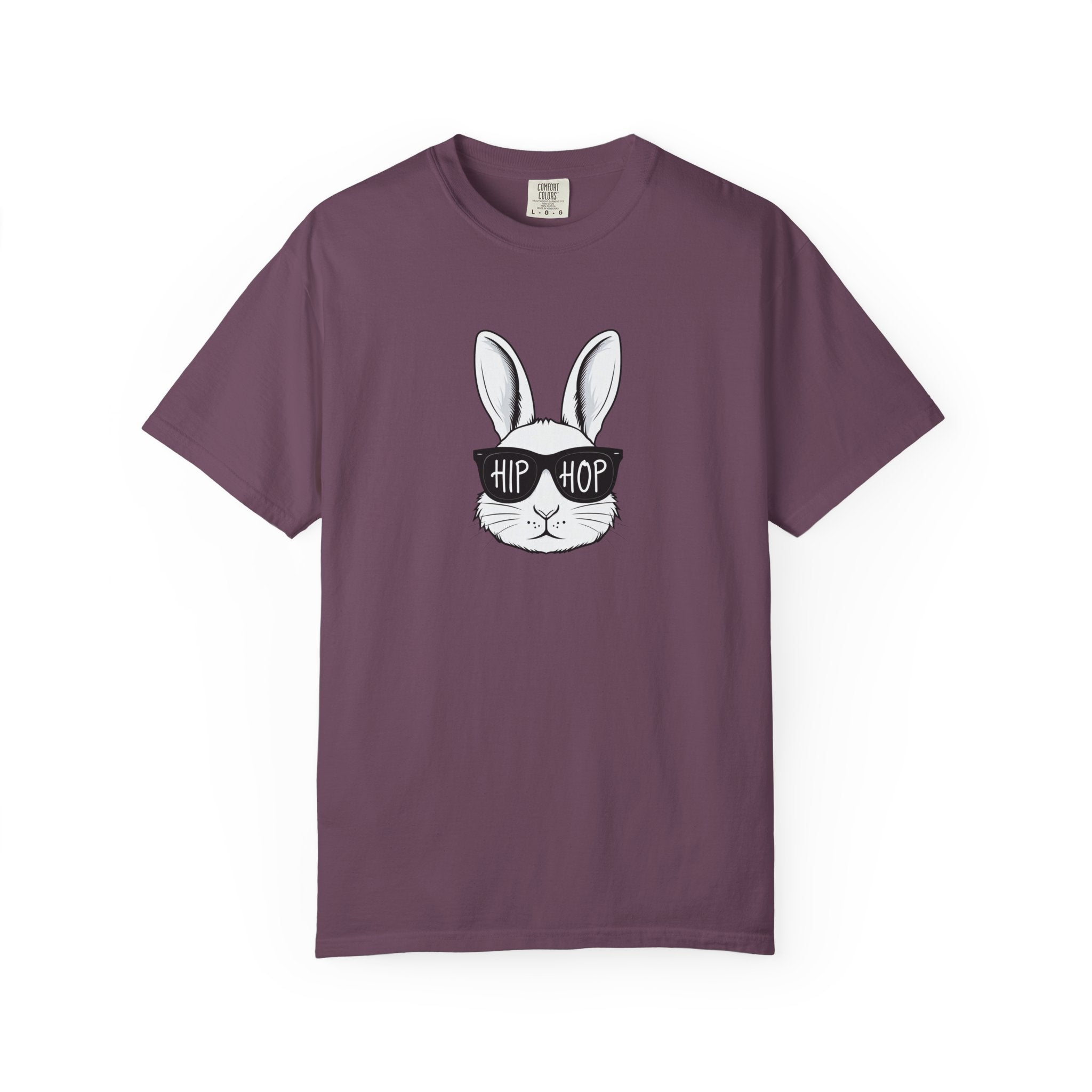 Hip Hop Bunny T-Shirt — Cute Rabbit with Sunglasses Graphic Tee