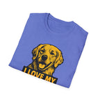 I Love My Golden Retriever T-Shirt — Cute Dog Lover Tee