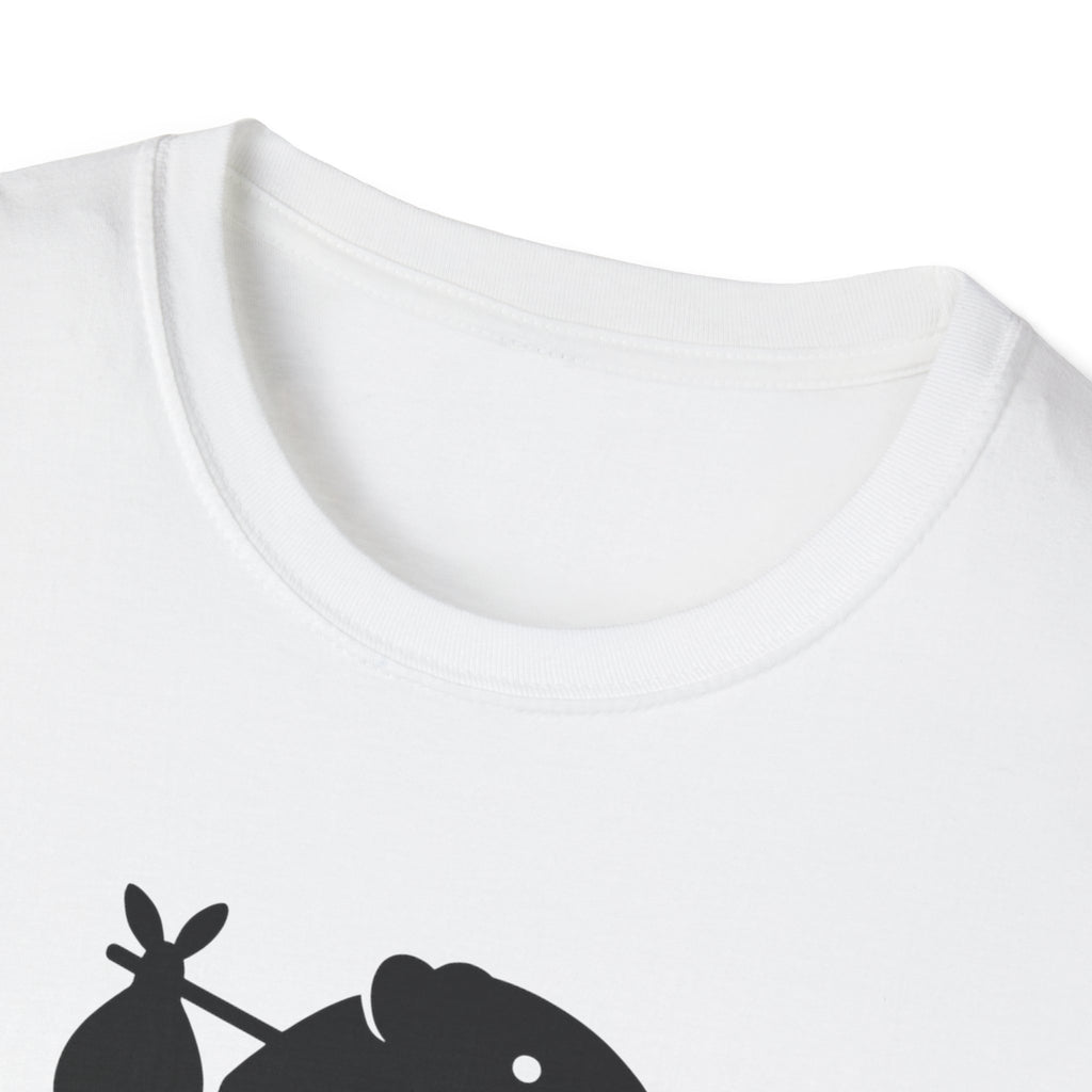 Pocket Adventurer T-Shirt — Cute Hiking Mouse Graphic Tee