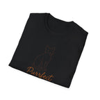 Cat T-Shirt — 'Purrfect Companion' Minimalist Cat Lover Tee