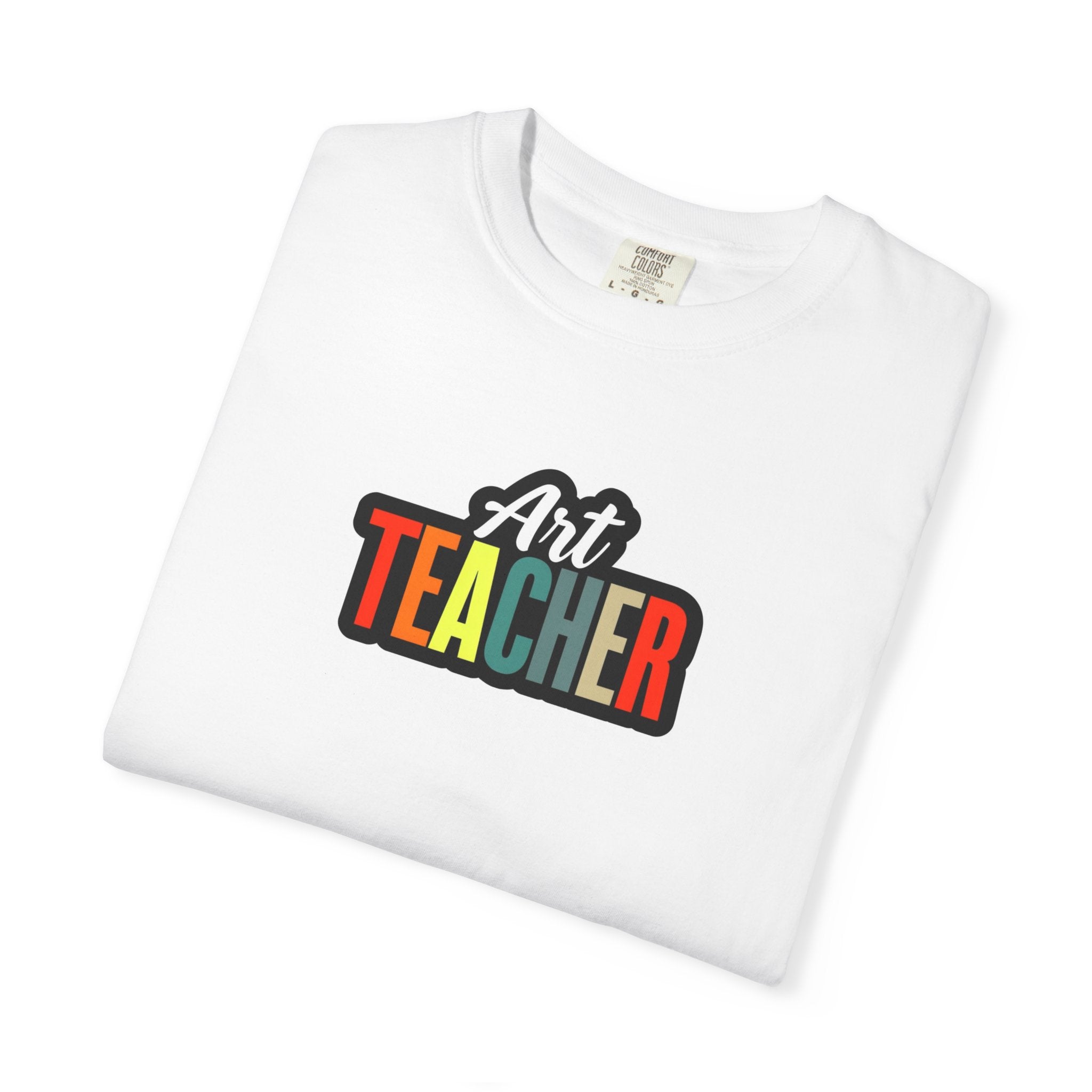 Art Teacher T‑Shirt — "Art is My Voice" Colorful Teacher Shirt