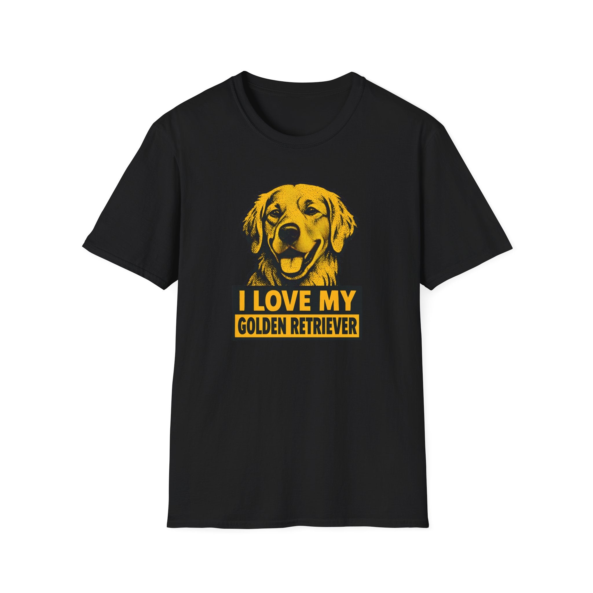 I Love My Golden Retriever T-Shirt — Cute Dog Lover Tee