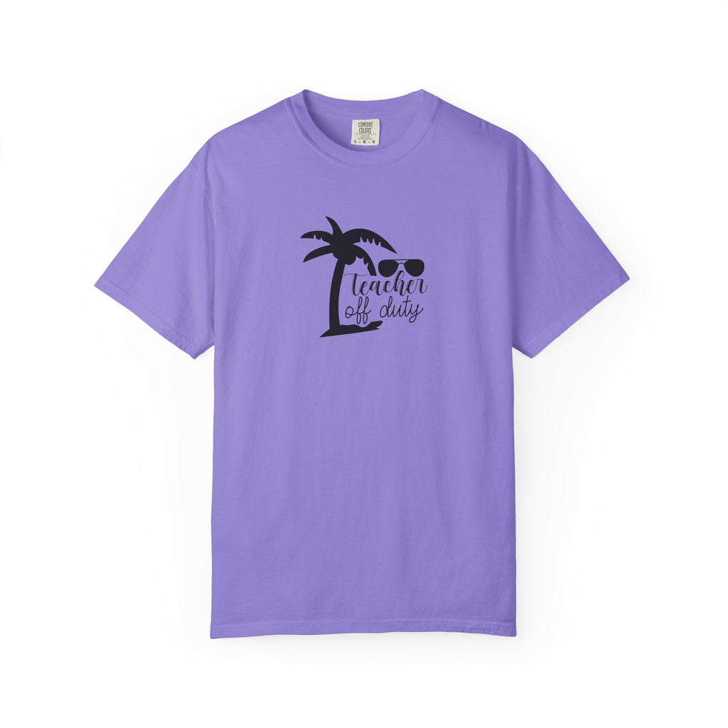 Teacher Off Duty Beach Tee