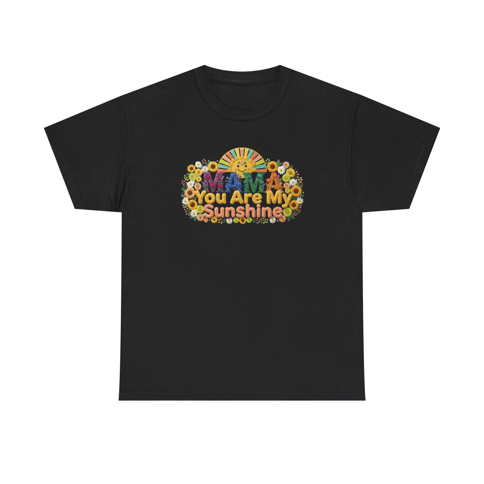 Mama You Are My Sunshine T-Shirt — Floral Retro Mother's Day Tee
