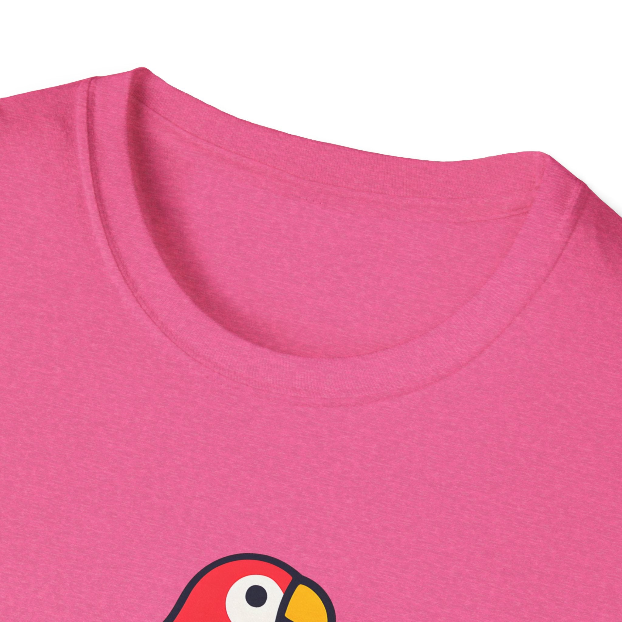 Winging It Parrot T-Shirt — Cute Skateboard Bird Graphic Tee