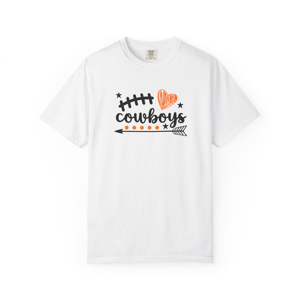 Cowboys Heart Football T-Shirt