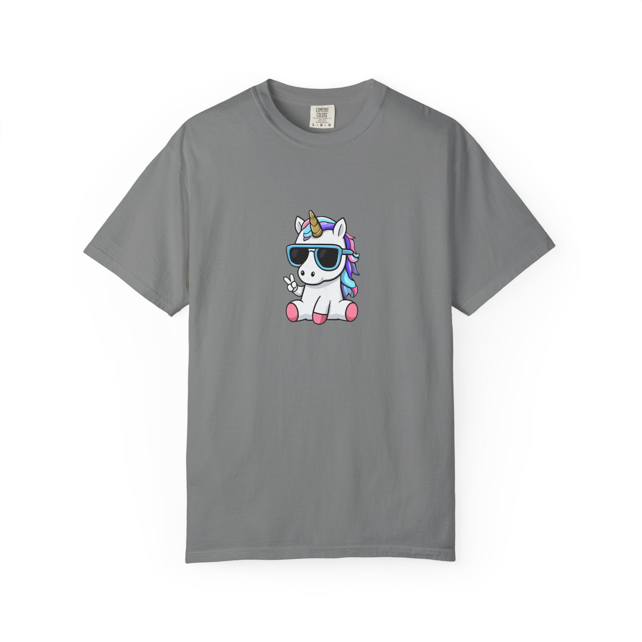 Unicorn Chill T-Shirt — Cute Sunglasses Unicorn Graphic Tee
