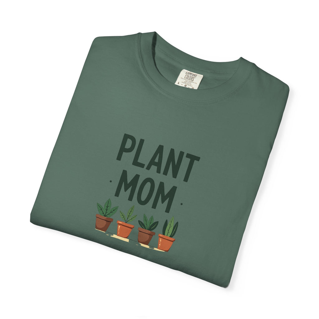 Plant Mom T-Shirt — Cute Potted Plants Graphic Tee for Plant Lovers