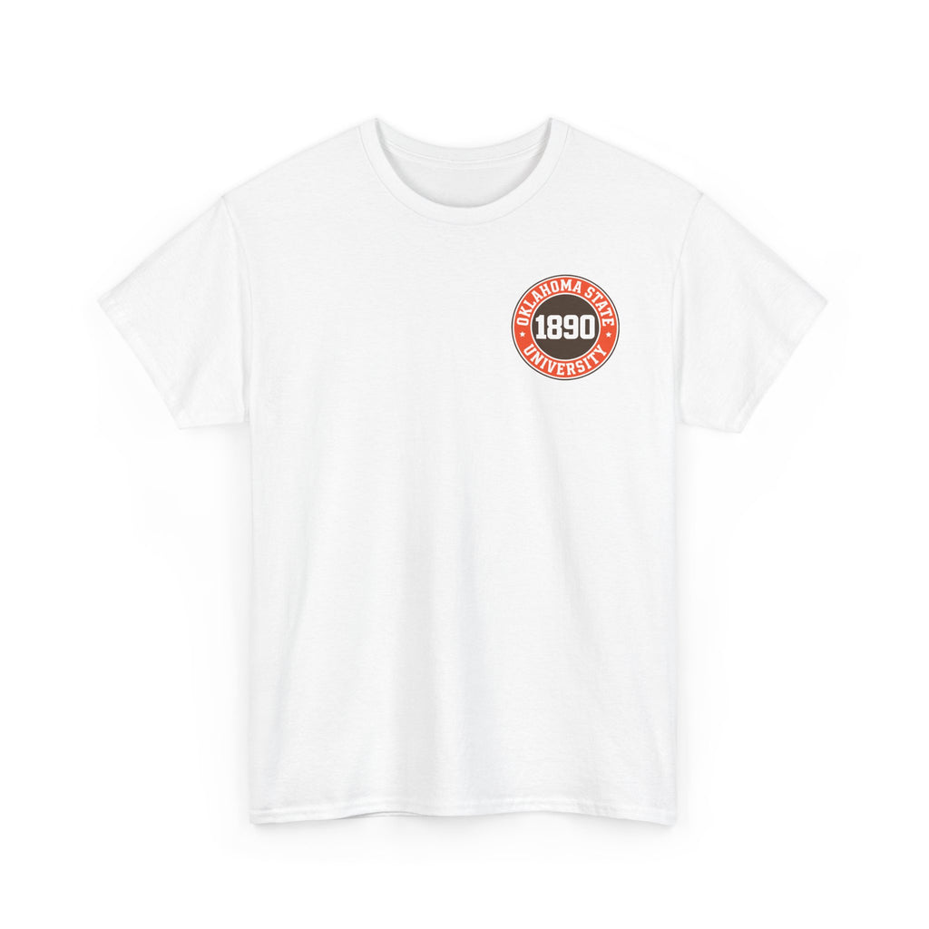 Go Pokes! Cowboy Mascot T-Shirt — Retro 1890 Oklahoma State Fans Tee